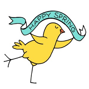 first day of spring clip art 37