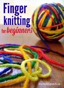 Finger Kntting for Kids