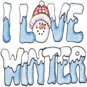 i love winter Custom