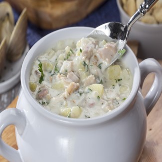 New England Clam Chowder MASTER ID 2019189 Custom