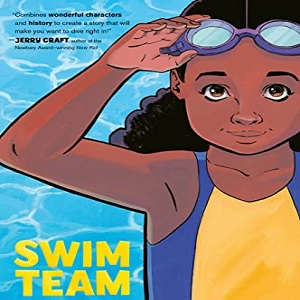 swim team book club graphic