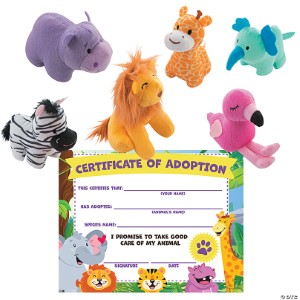 adopt a stuffed animal Custom